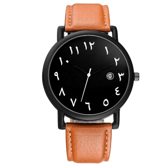 Trendsetter Arabic Numeral Watch